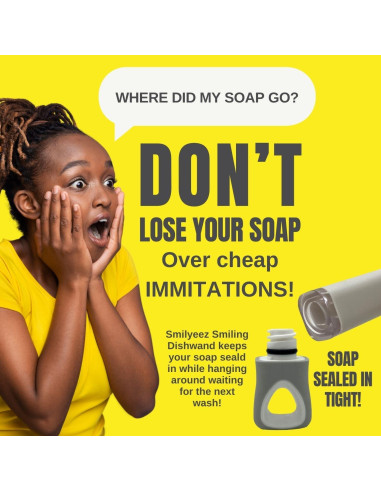 Mango Dispensador de Jabón Smilyeez para Esponjas Scrub