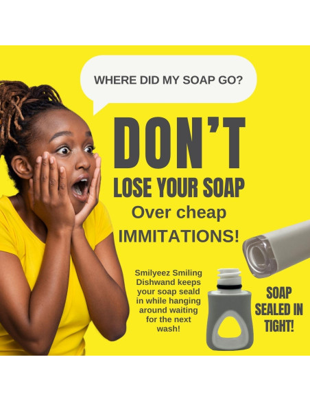 Mango Dispensador de Jabón Smilyeez para Esponjas Scrub