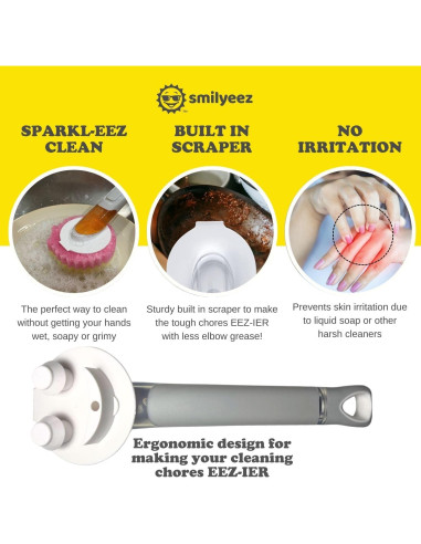 Mango Dispensador de Jabón Smilyeez para Esponjas Scrub