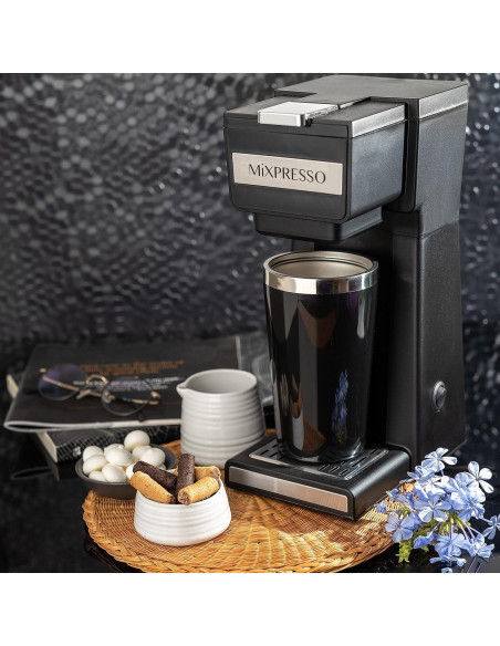 Cafetera Mixpresso 2 en 1 para café molido y K Cup 800W