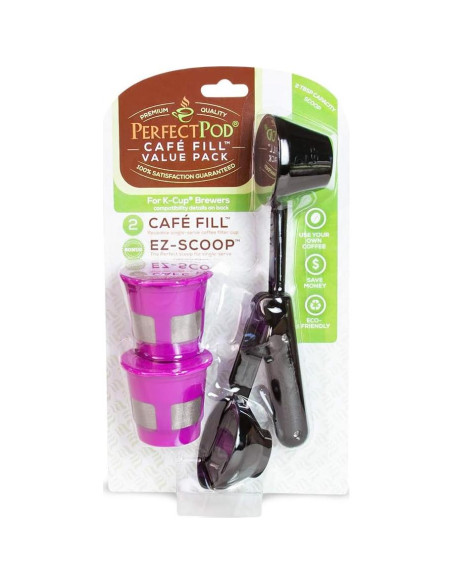 Cápsula Reutilizable K Cup Perfect Pod - Filtro de Café 1 Unidad