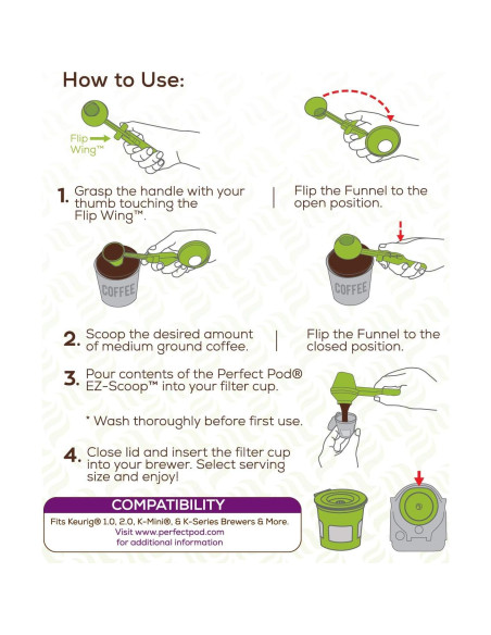 Cápsula Reutilizable K Cup Perfect Pod - Filtro de Café 1 Unidad