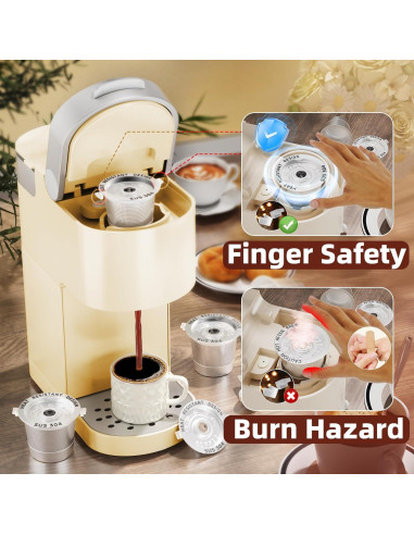 Cápsulas Reutilizables K NESSUS para Cafetera Keurig 1.0 - 3 Unidades