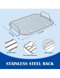 Cesta Crisper Combo Ninja Woodfire OG700 y Soporte para Humo 2