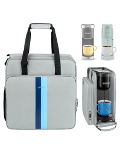 Bolsa de viaje para cafetera Keurig K-Mini Plus gris