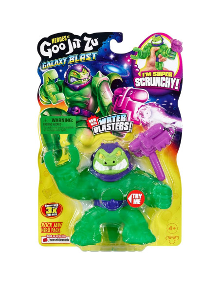 Héroes de Goo Jit Zu Rock Jaw Galaxy Blast - Lanzador de Agua