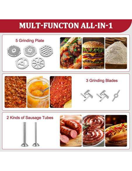 Accesorio Picadora de Carne KitchenAid Aligat AGT-01 Metal