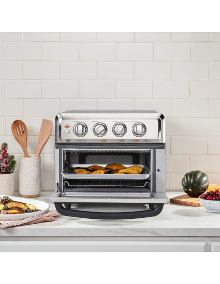 Horno de Aire Cuisinart TOA-70 8-en-1 Acero Inoxidable 1800W