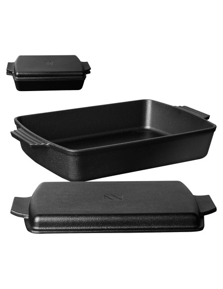 Horno Holandés de Hierro Fundido Northriver 6QT Pre-Sazonado