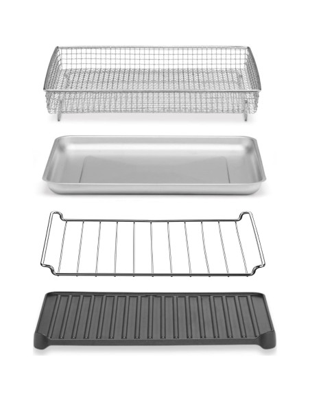 Horno de Aire Cuisinart TOA-70 8-en-1 Acero Inoxidable 1800W