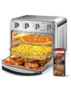 Freidora de Aire Geek Chef 16QT Horno Eléctrico Multifuncional