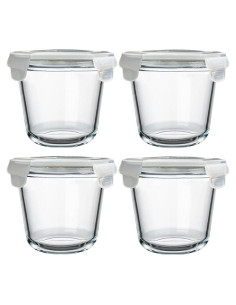 Contenedor de Almacenamiento de Alimentos de Vidrio 0.68L - H.JSS WDJS