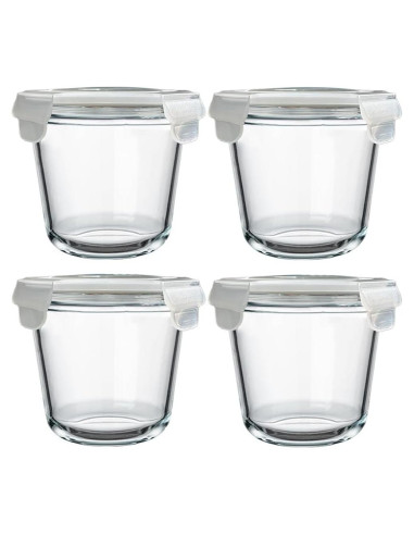 Contenedor de Almacenamiento de Alimentos de Vidrio 0.68L - H.JSS WDJS