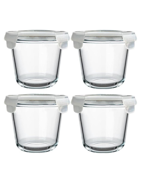 Contenedor de Almacenamiento de Alimentos de Vidrio 0.68L - H.JSS WDJS