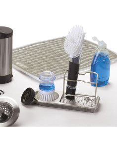 Caddy de Fregadero OXO Good Grips Acero Inoxidable Gris 2