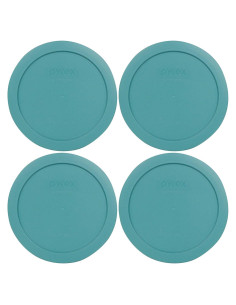 Tapa Redonda Turquesa Pyrex 7201-PC 4 Tazas Plástico