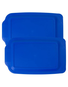 Tapa de Reemplazo Pyrex 3 QT MRX Azul 2-Pack