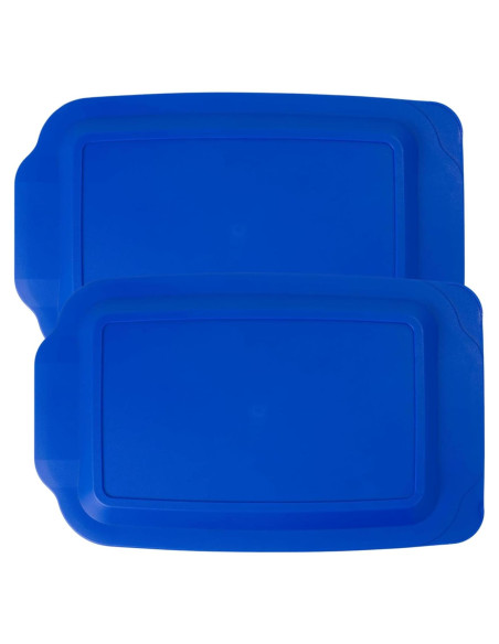 Tapa de Reemplazo Pyrex 3 QT MRX Azul 2-Pack