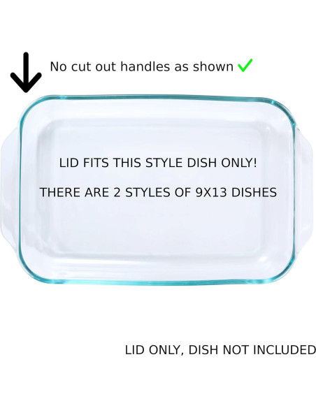 Tapa de Reemplazo Pyrex 3 QT MRX Azul 2-Pack