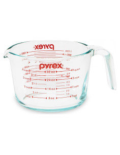 Taza Medidora de Vidrio Pyrex 4 Tazas 946ml Apta para Microondas
