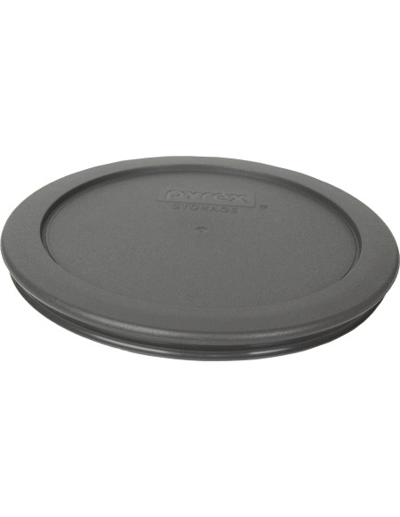 Juego de 4 Tazones de Vidrio Pyrex 7201 con Tapas Gris Puddle