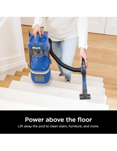 Aspiradora Vertical Shark Navigator Lift-Away ADV 1.8L Azul