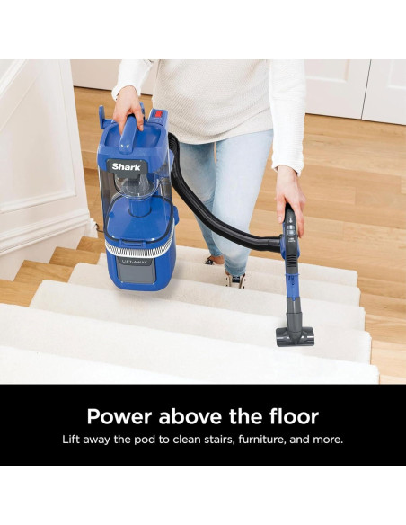 Aspiradora Vertical Shark Navigator Lift-Away ADV 1.8L Azul