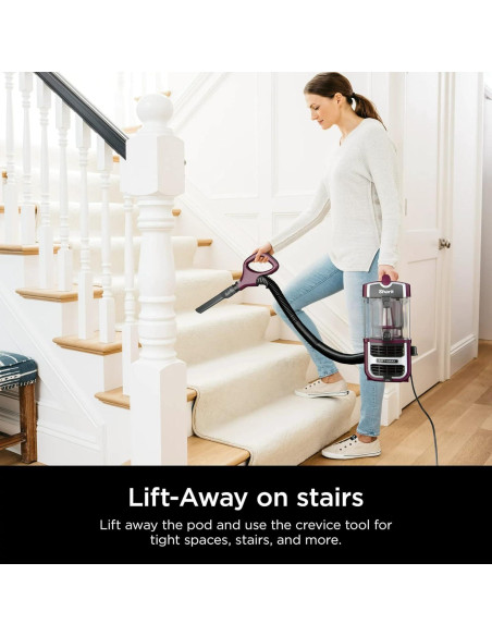 Aspiradora Vertical Shark Navigator Lift-Away 890W Rojo