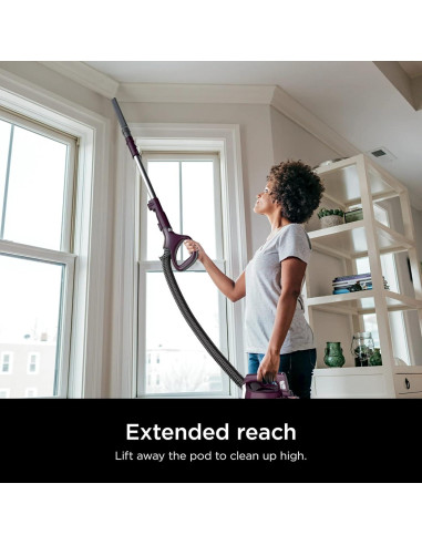 Aspiradora Vertical Shark Navigator Lift-Away 890W Rojo