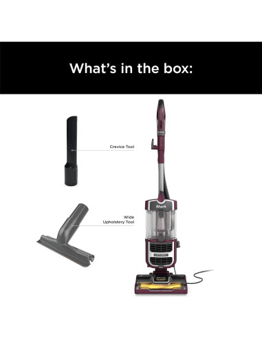 Aspiradora Vertical Shark Navigator Lift-Away 890W Rojo