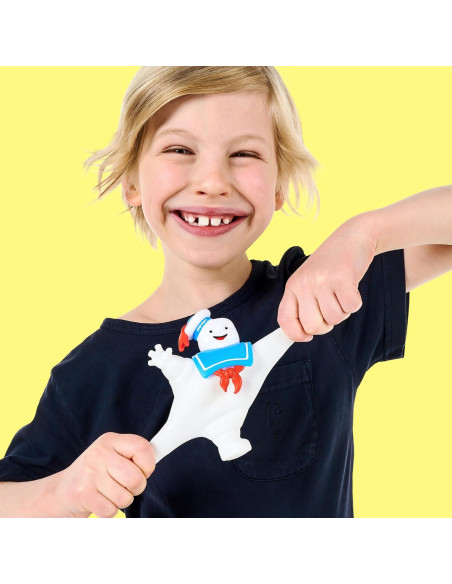 Figura Squishy Stay Puft Cazafantasmas Heroes de Goo Jit Zu 10.8cm