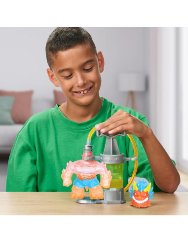 Paquete de Creación de Héroes Goo Jit Zu 2-Pack Blazagon y Thrash