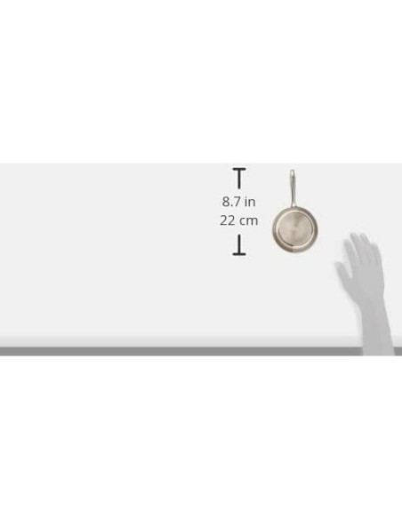 Sartén Profesional de Acero Inoxidable Cuisinart 10"
