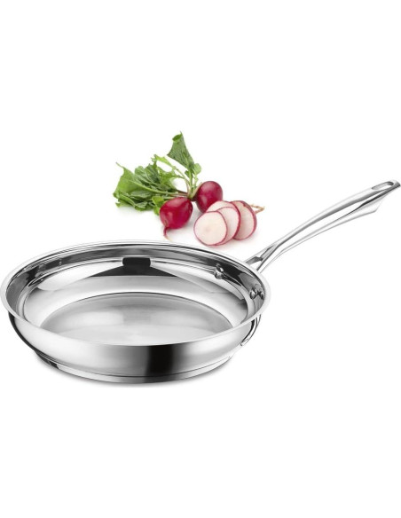 Sartén Profesional de Acero Inoxidable Cuisinart 10"