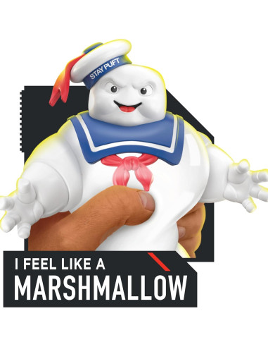 Figura Squishy Stay Puft Cazafantasmas Heroes de Goo Jit Zu 10.8cm