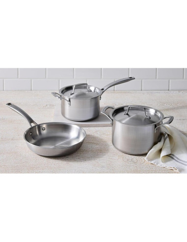 Cacerola Esencial Le Creuset Acero Inoxidable 3qt 1.95kg