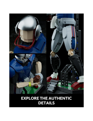 Conjunto de Construcción Nifeliz Quarterback 660 Piezas