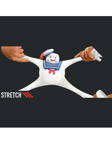 Figura Squishy Stay Puft Cazafantasmas Heroes de Goo Jit Zu 10.8cm