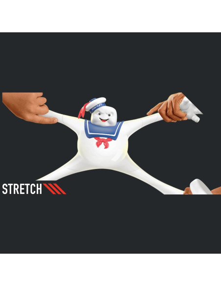 Figura Squishy Stay Puft Cazafantasmas Heroes de Goo Jit Zu 10.8cm