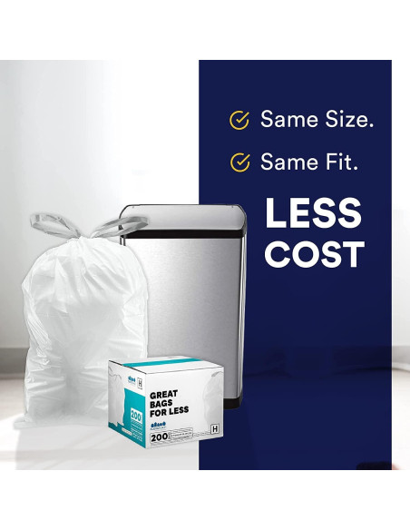 Bolsas de Basura Plasticplace Código J 50 Unidades 37.85L