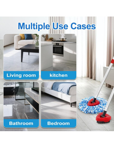 Cabezas de Repuesto para Mopas O Cedar RinseClean 2 Tanques