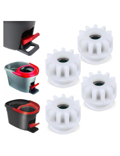 Repuesto de Pedal de Mopa Piriuuo Compatible O-Cedar 4 Piezas