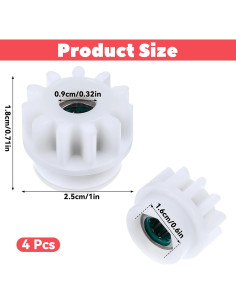 Repuesto de Pedal de Mopa Piriuuo Compatible O-Cedar 4 Piezas 2