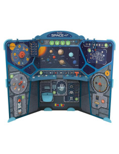 Centro Espacial Smoby - Juego de Cartón Interactivo 15 Actividades