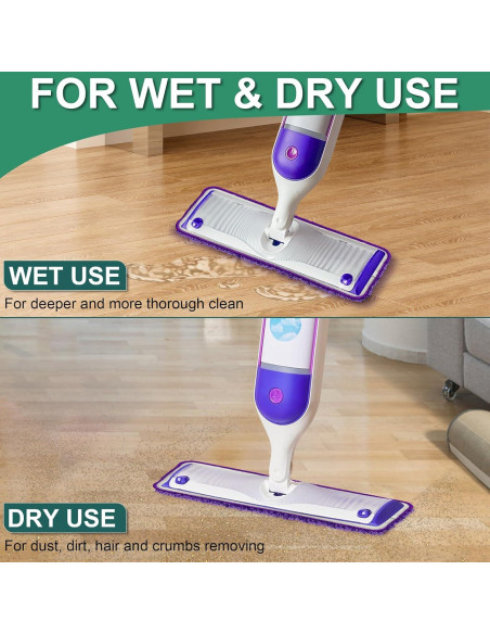 Almohadillas Reutilizables Aifacay para Mopas Swiffer 4 Pcs 38.1 cm