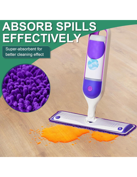 Almohadillas Reutilizables Aifacay para Mopas Swiffer 4 Pcs 38.1 cm