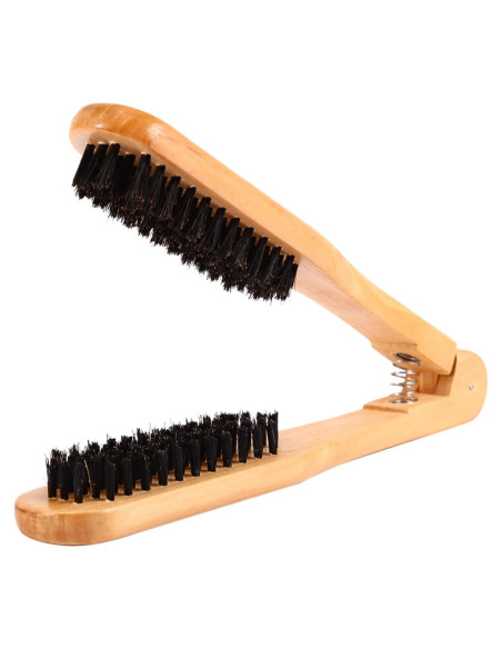 Cepillo Plancha de Cabello Profesional Miskall Doble Cara