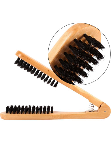 Cepillo Plancha de Cabello Profesional Miskall Doble Cara