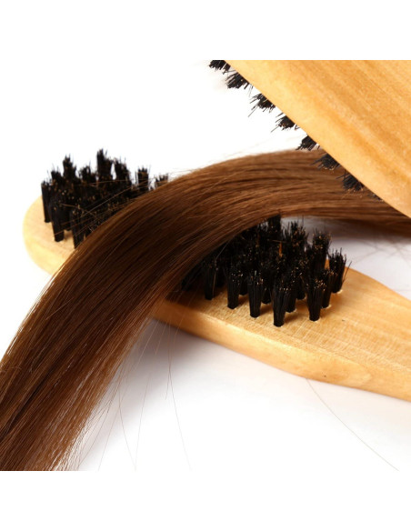 Cepillo Plancha de Cabello Profesional Miskall Doble Cara