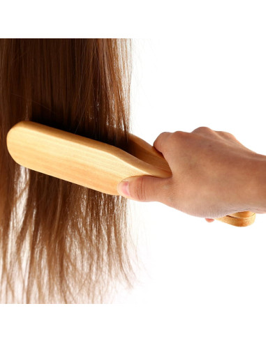 Cepillo Plancha de Cabello Profesional Miskall Doble Cara